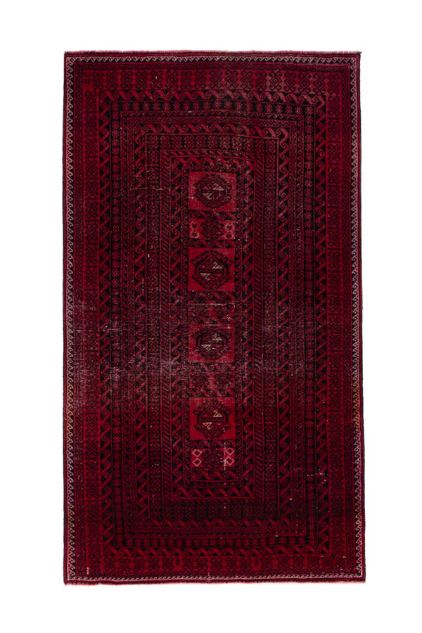 3977, Persian Baluch Area Rug