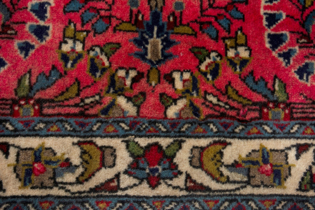 3984, Persian Sarouk Mini Rug