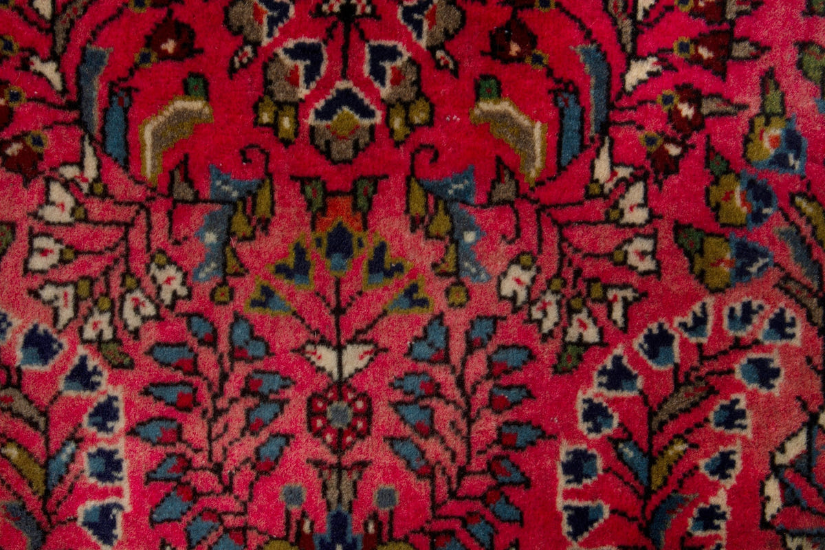 3984, Persian Sarouk Mini Rug