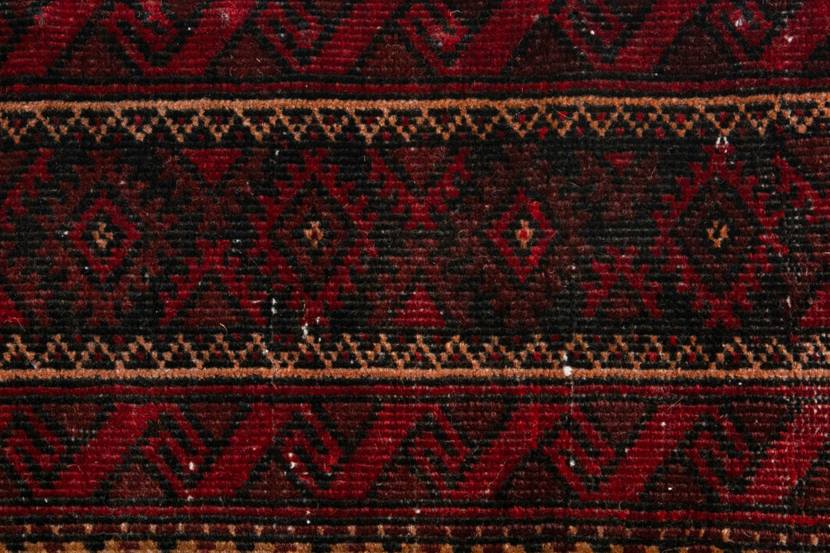 3990, Persian Baluch Area Rug