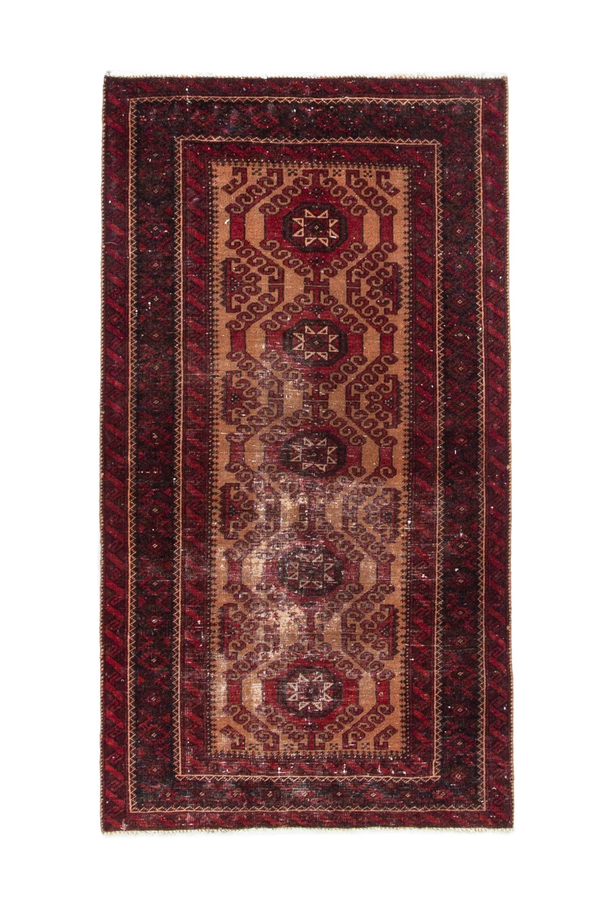 3990, Persian Baluch Area Rug