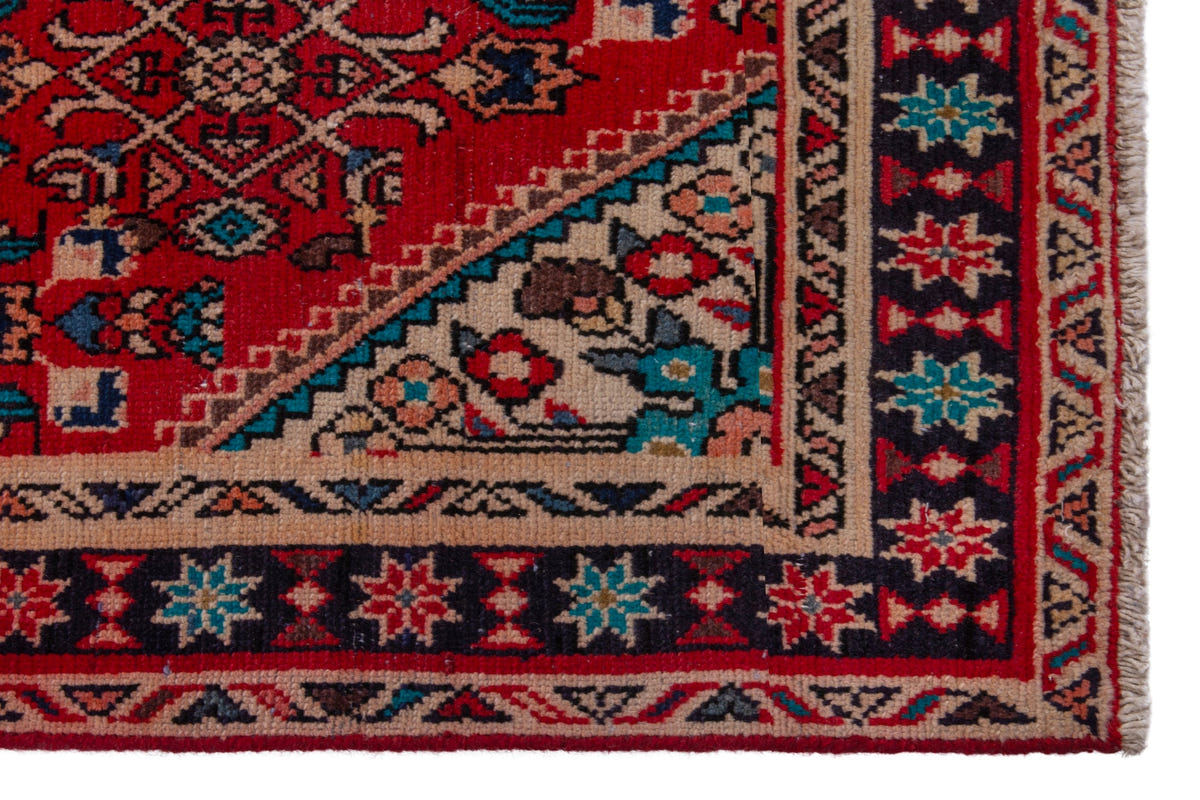 3995, Persian Hamadan Runner Rug