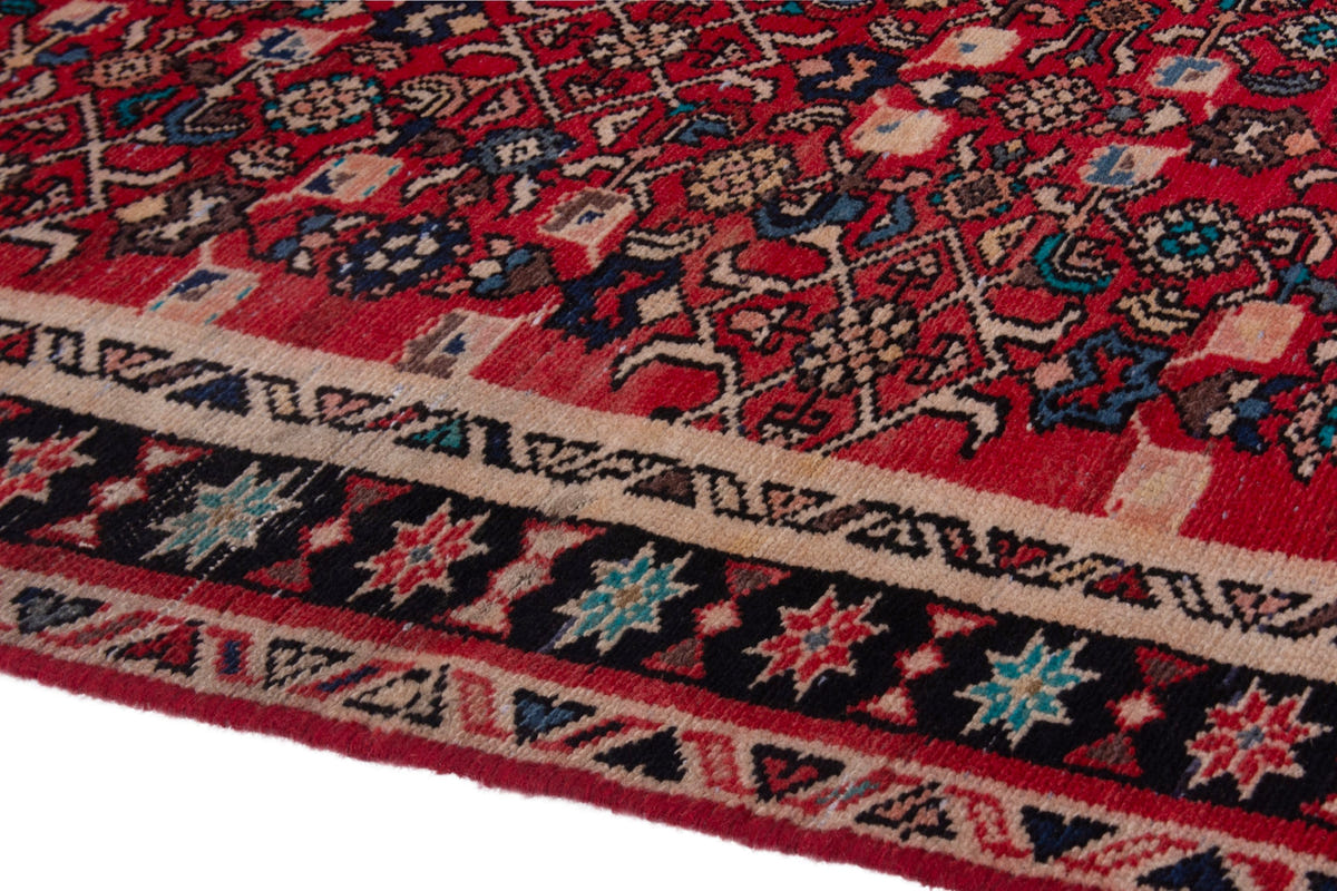 3995, Persian Hamadan Runner Rug