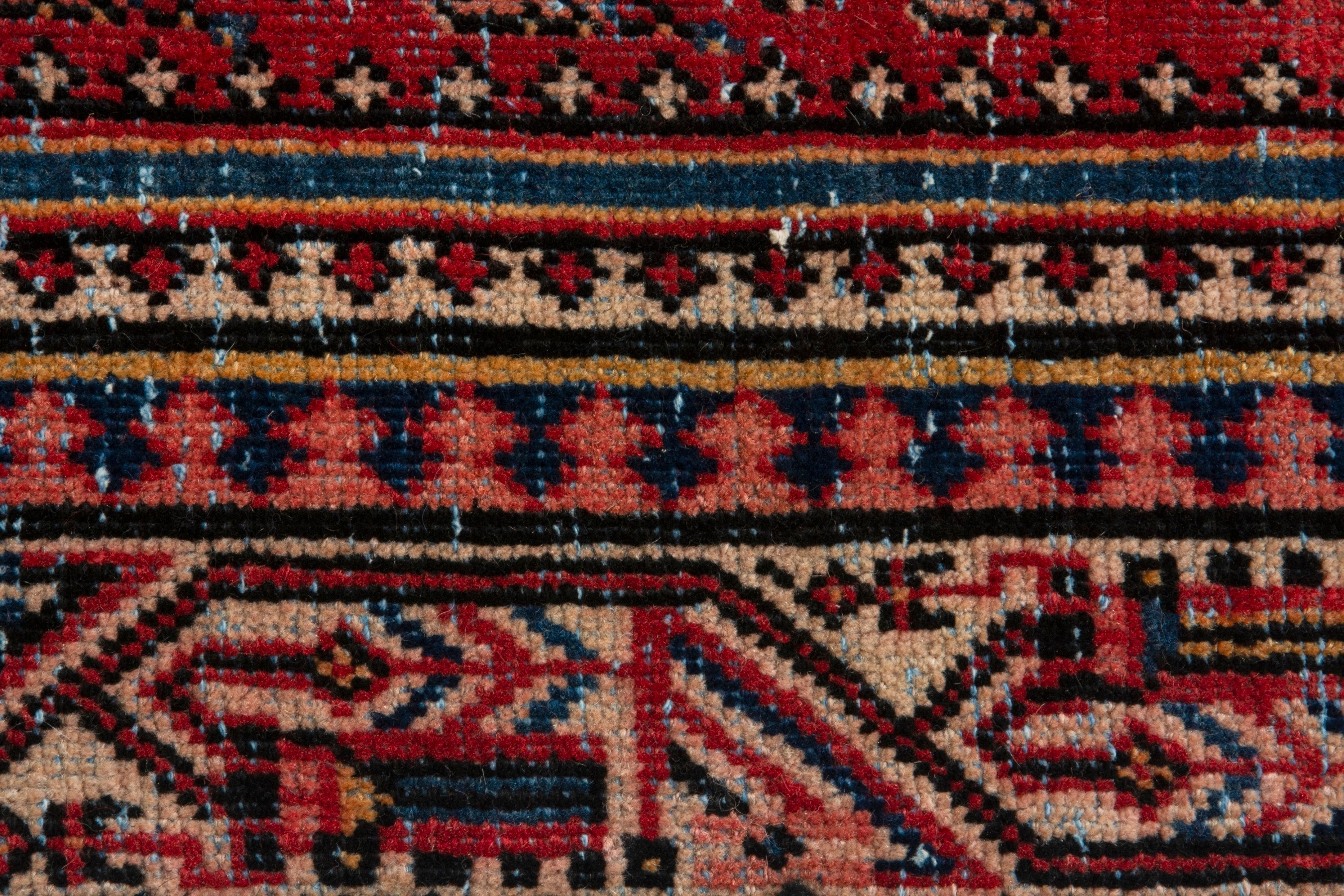 Persian Arak area rug in deep red and rust, view 12 of 18