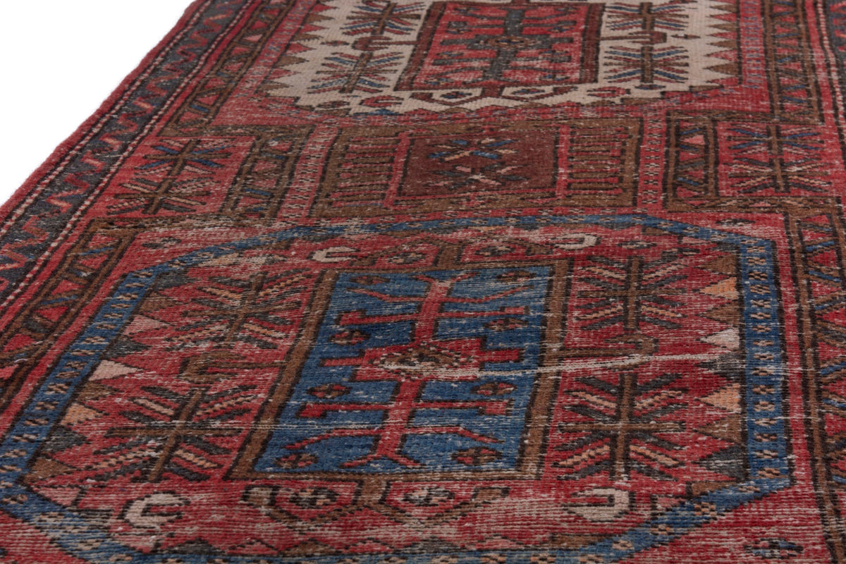 4032, Persian Gharajeh Runner Rug