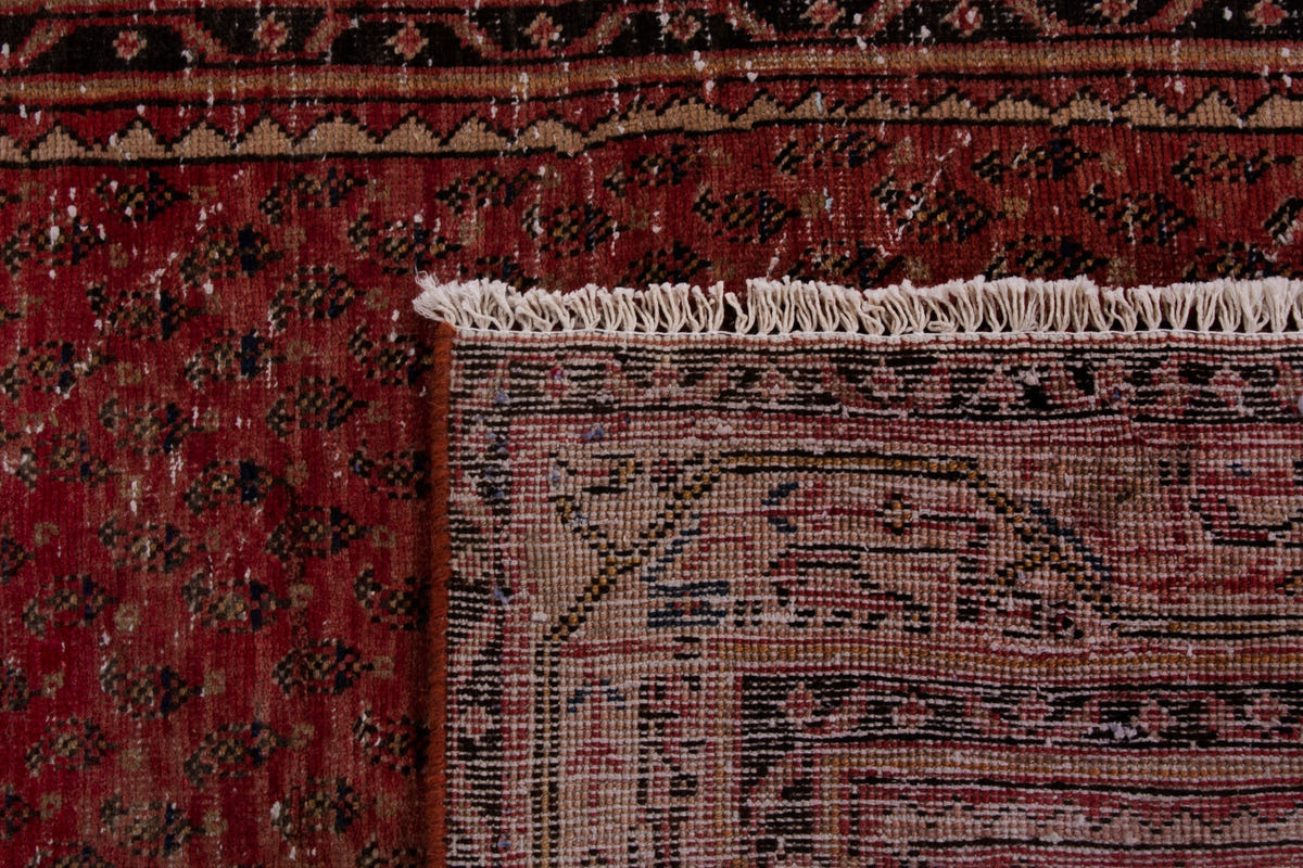 4037, Persian Botteh Runner Rug