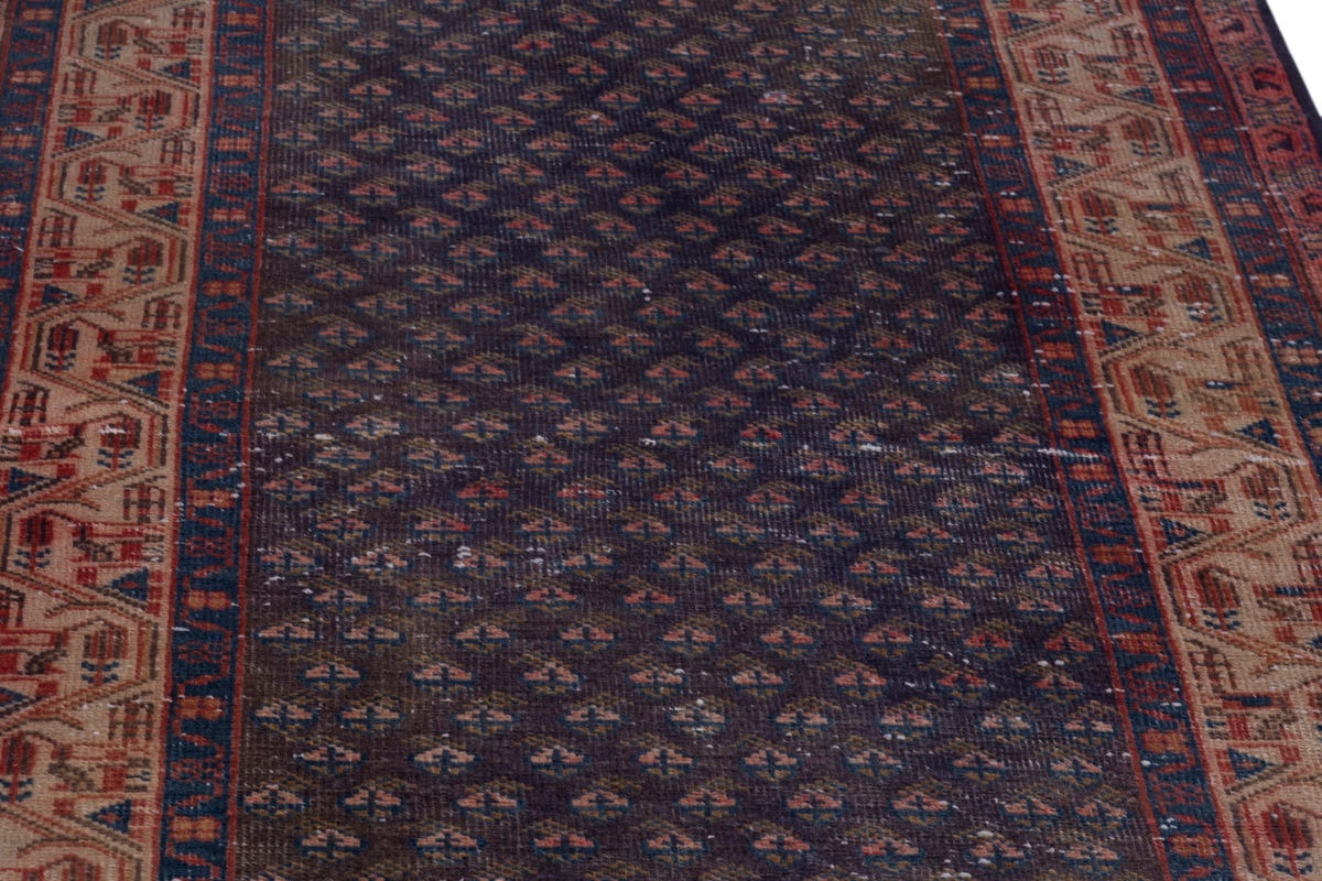 4040, Persian Botteh Runner Rug