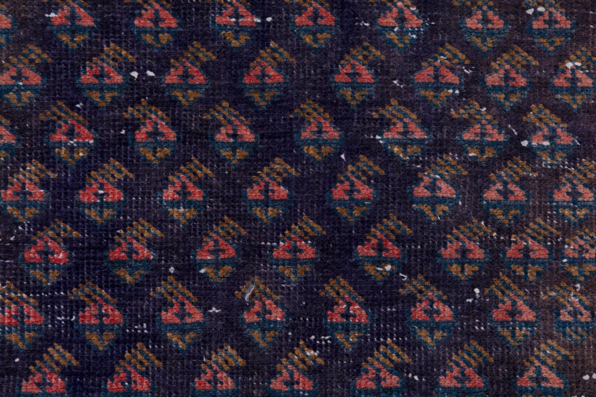 4040, Persian Botteh Runner Rug
