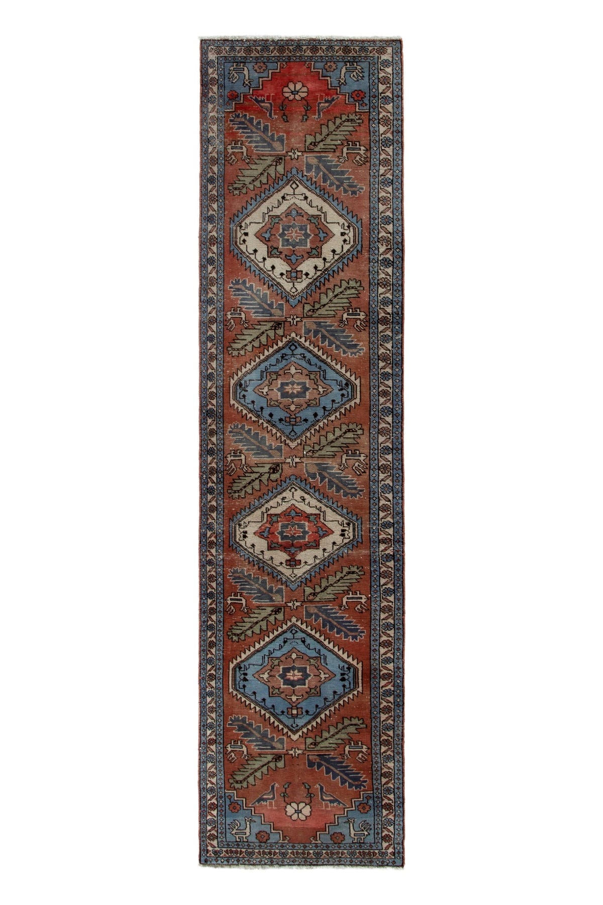 4044, Persian Ardabil Runner Rug