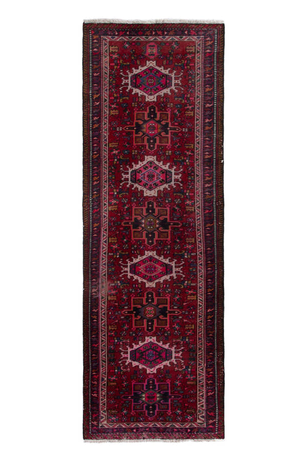 4047, Persian Gharajeh Runner Rug