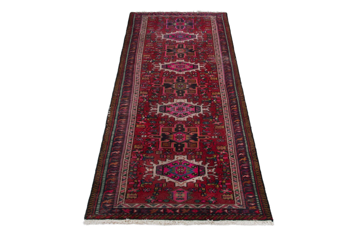 4047, Persian Gharajeh Runner Rug