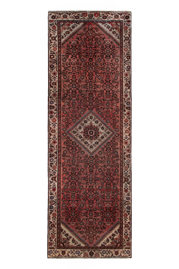 4053, Persian Hamadan Runner Rug