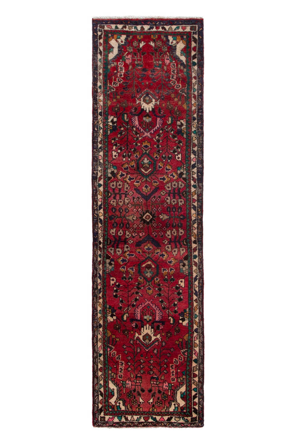 4054, Persian Hamadan Runner Rug