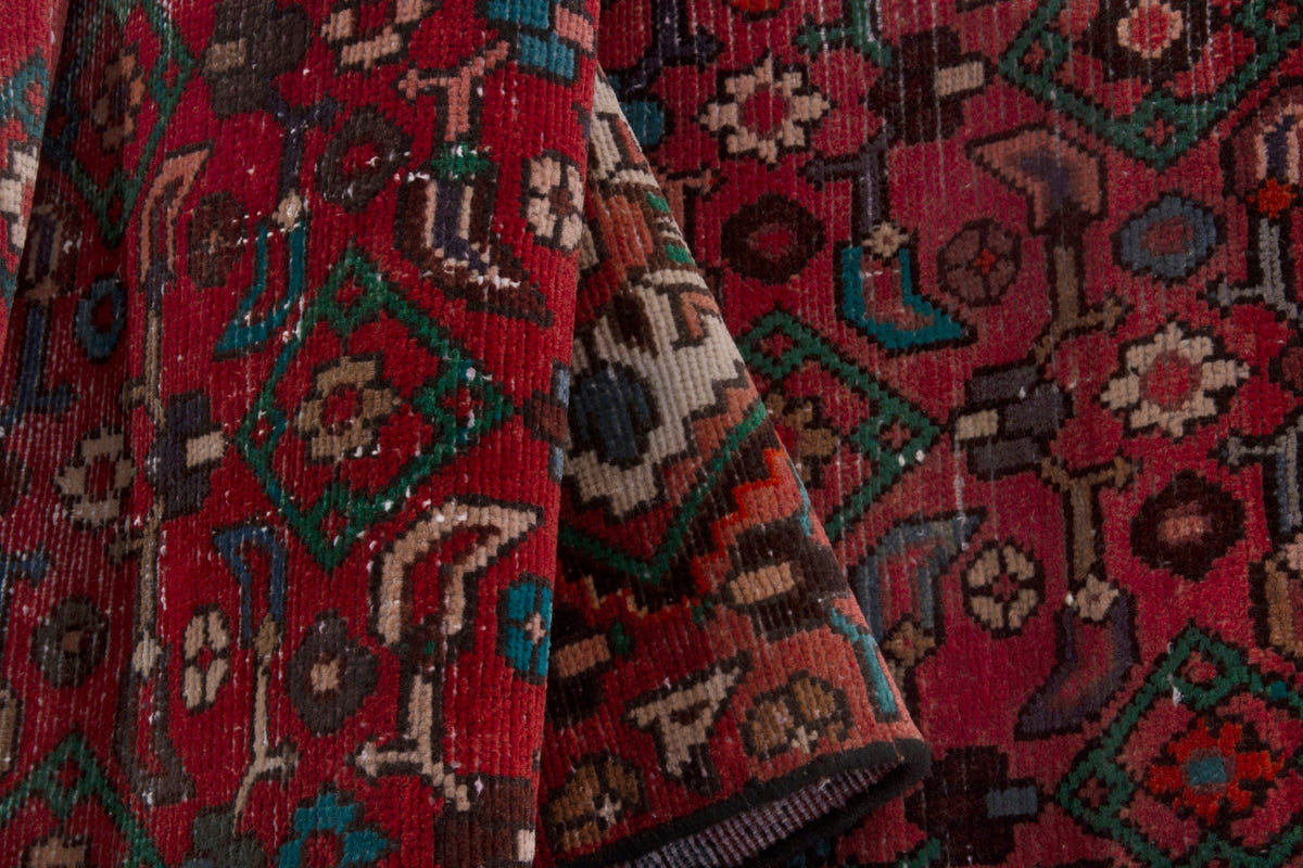4058, Persian Hamadan Runner Rug