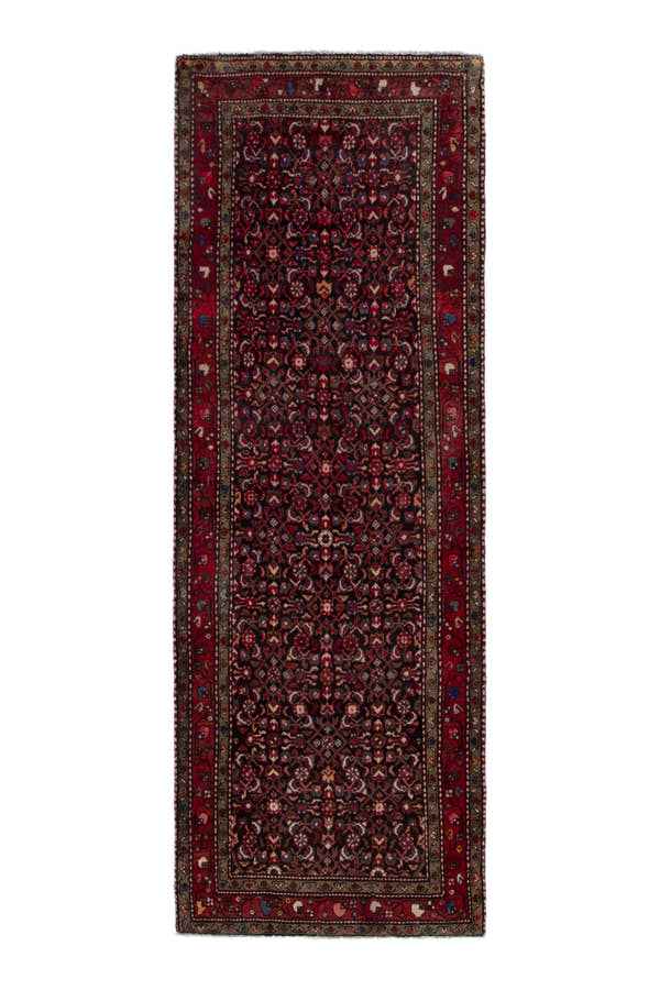 4061, Persian Hamadan Runner Rug