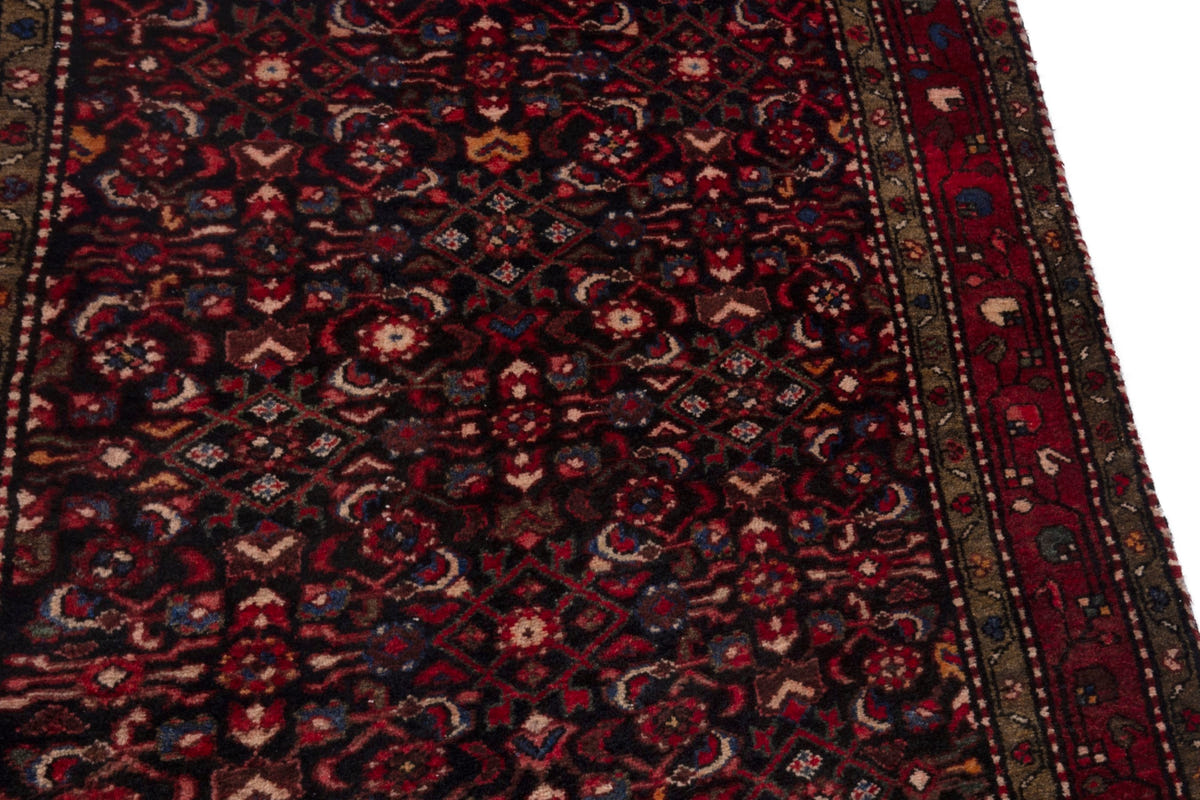 4061, Persian Hamadan Runner Rug