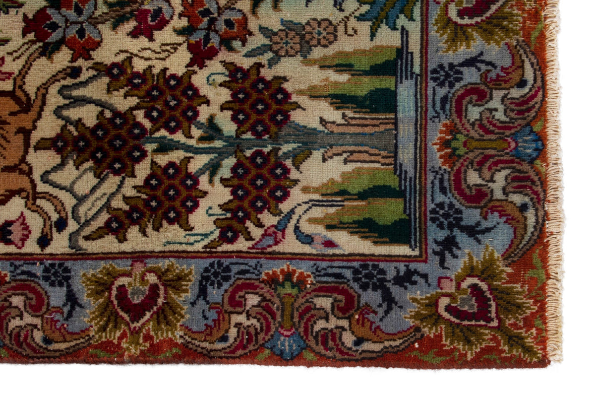 4064, Persian Kashmar Runner Rug
