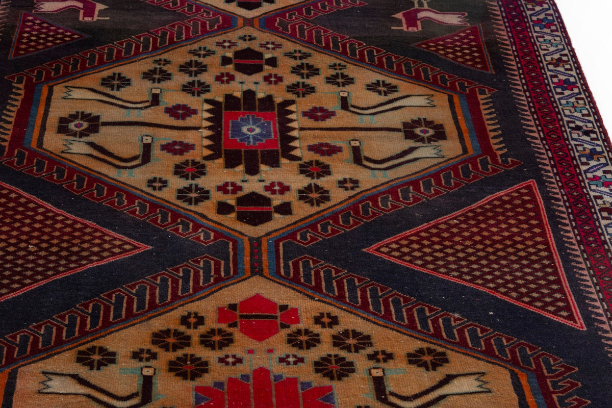 4067, Persian Ardabil Runner Rug