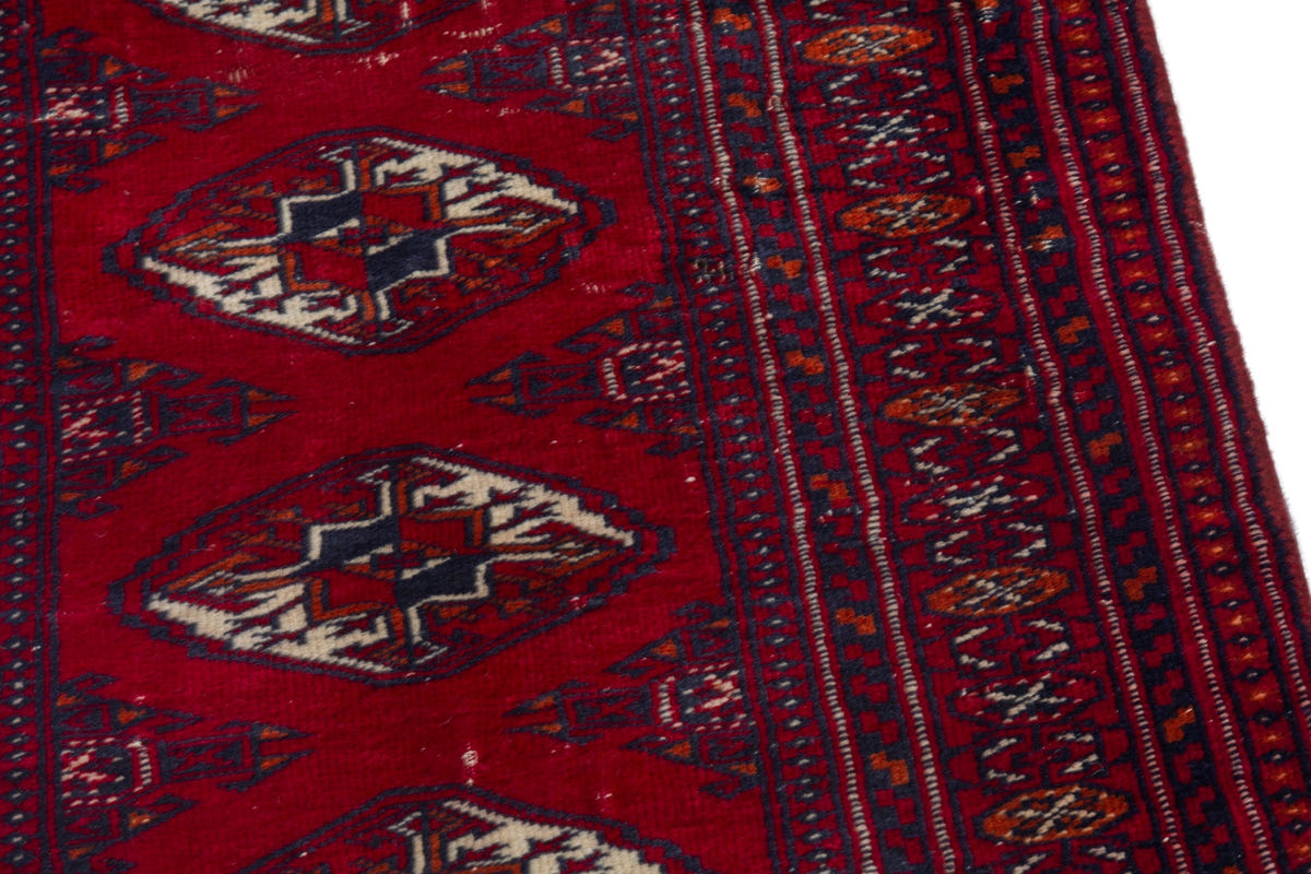 4068, Persian Torkaman Runner Rug