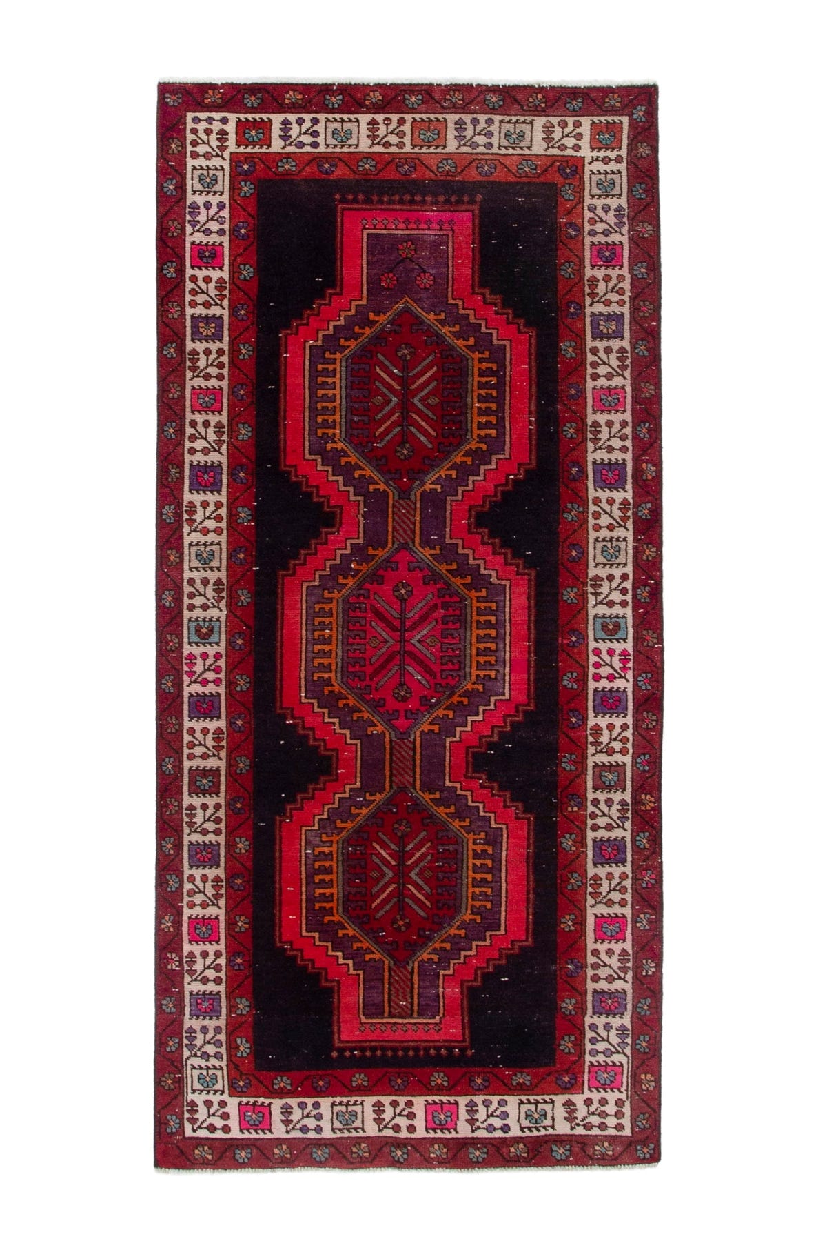 4069, Persian Ardabil Runner Rug