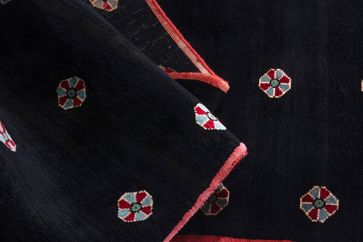4070, Persian Gabbeh Runner Rug