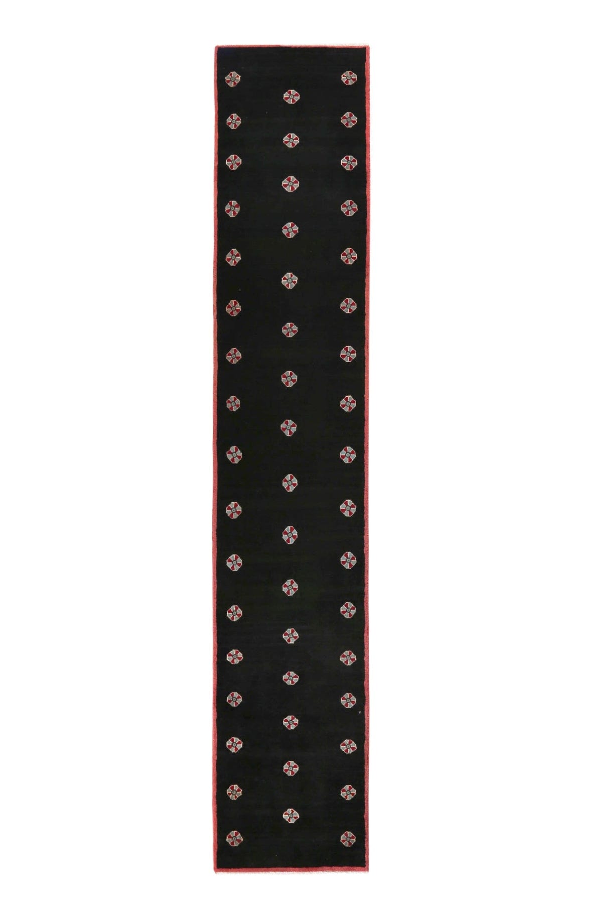 4070, Persian Gabbeh Runner Rug