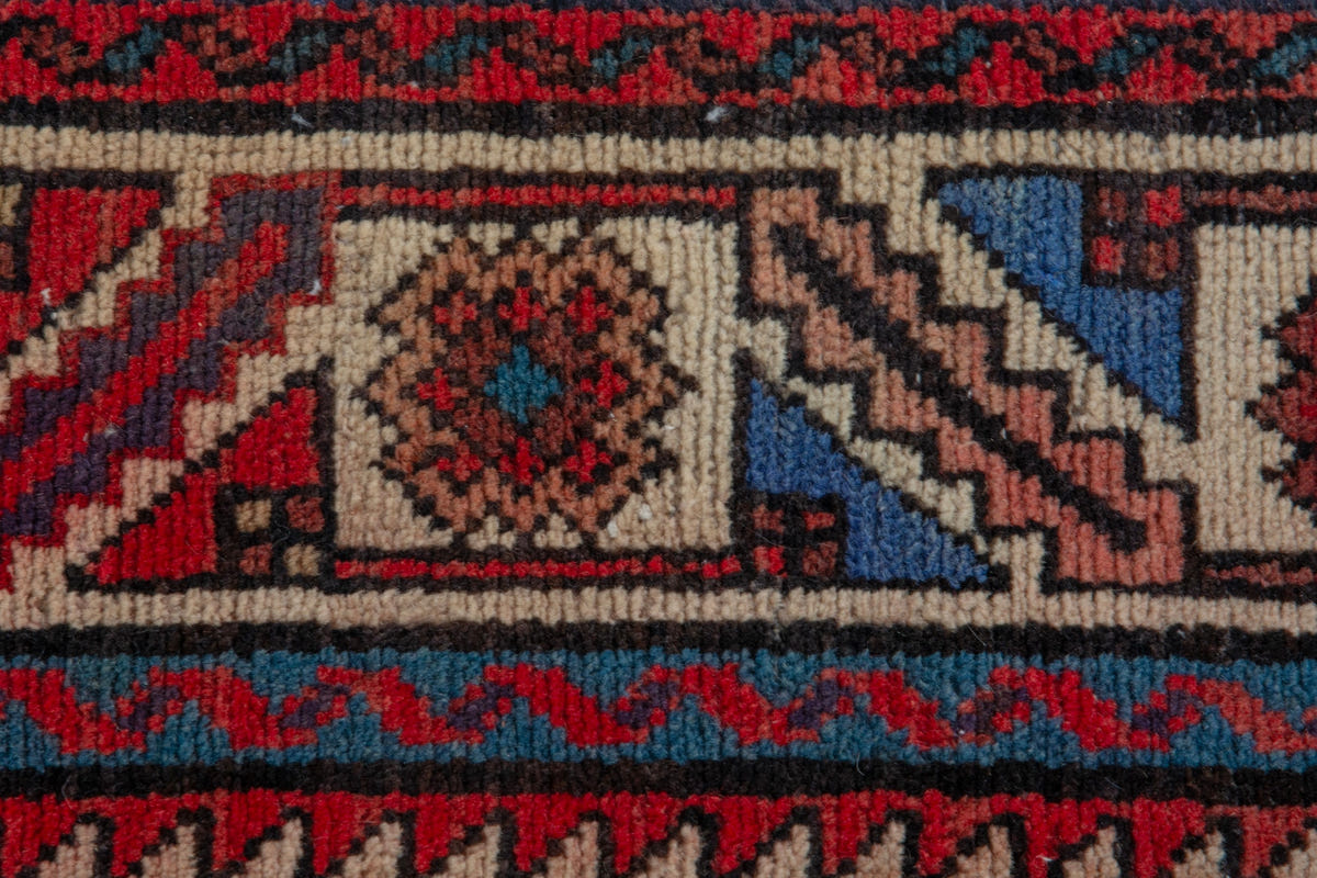 4073, Persian Hamadan Runner Rug