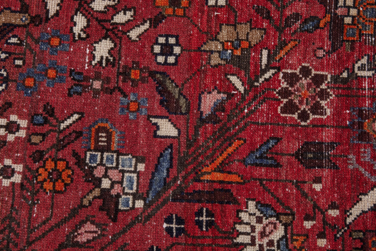 4075, Persian Hamadan Runner Rug