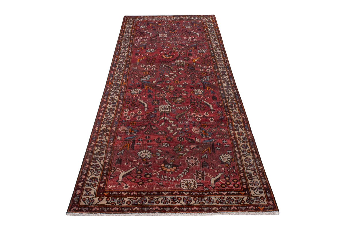 4075, Persian Hamadan Runner Rug
