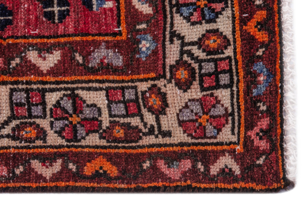 4075, Persian Hamadan Runner Rug
