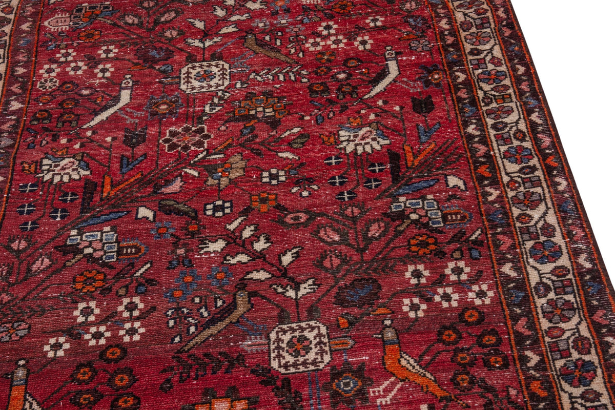 4075, Persian Hamadan Runner Rug