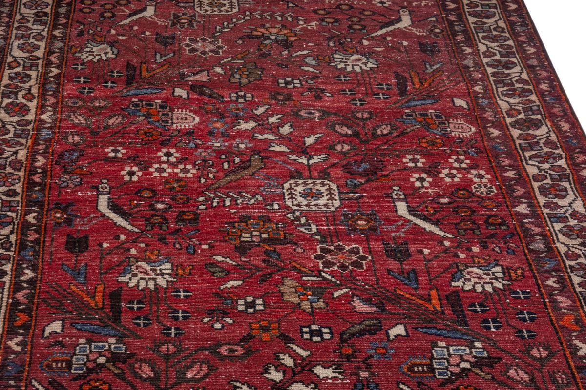 4075, Persian Hamadan Runner Rug