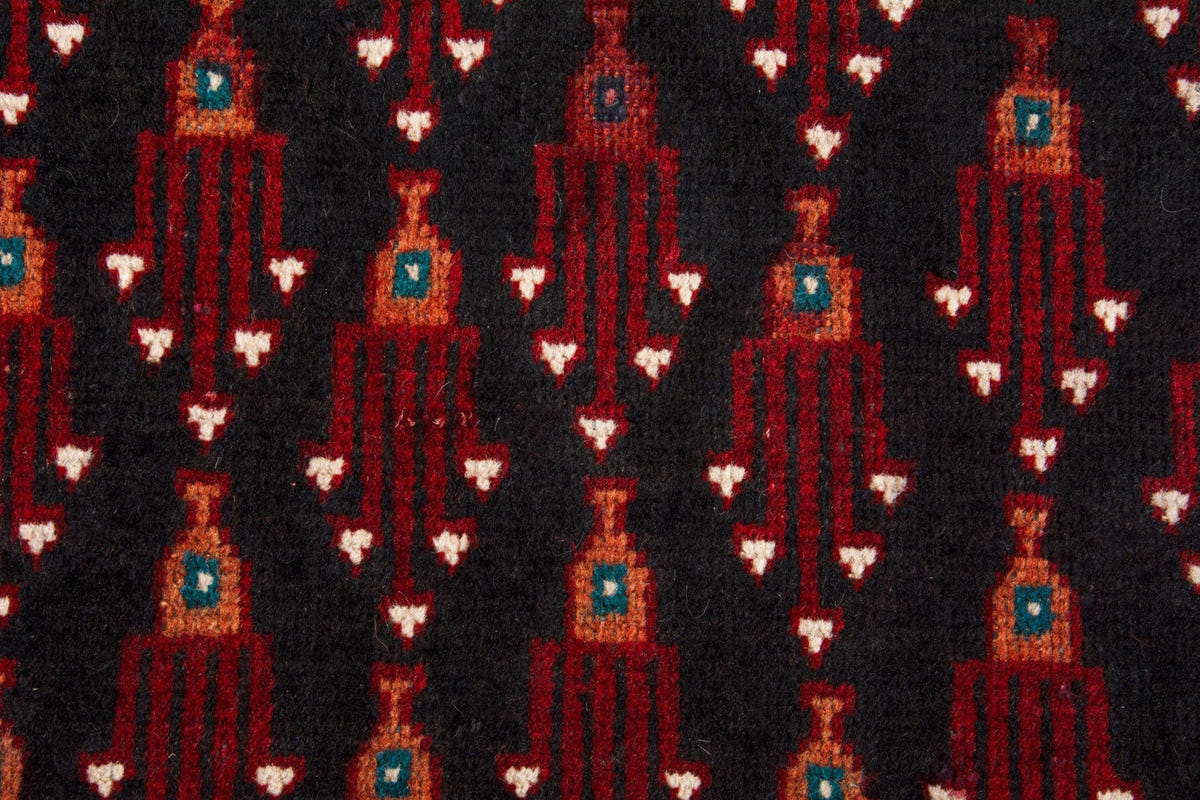 4077, Persian Baluch Runner Rug