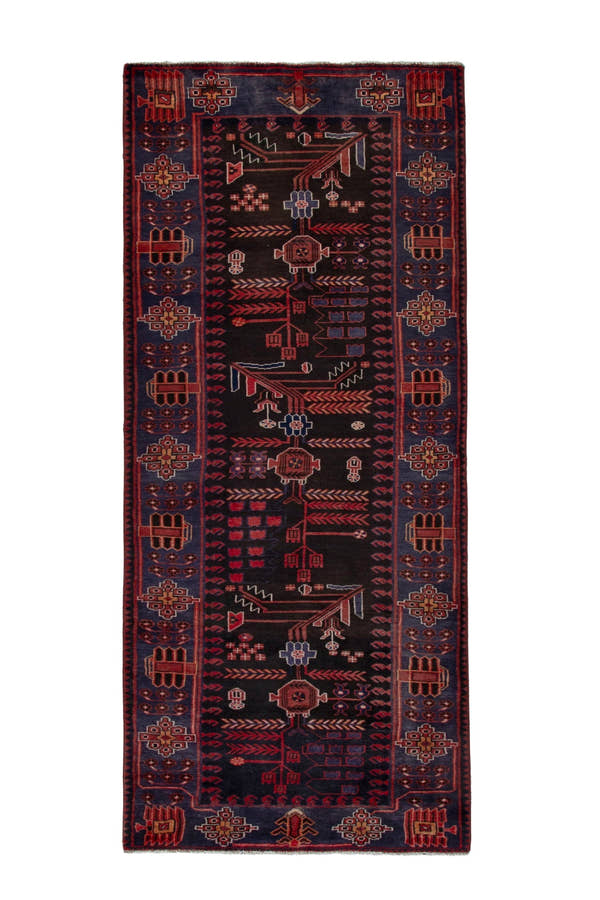4080, Persian Saveh Runner Rug