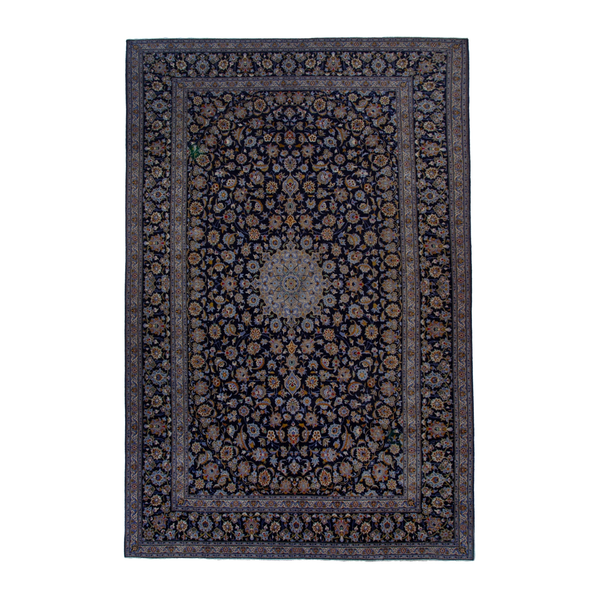 4084 - Persian Kashan Oversized Rug 10'2