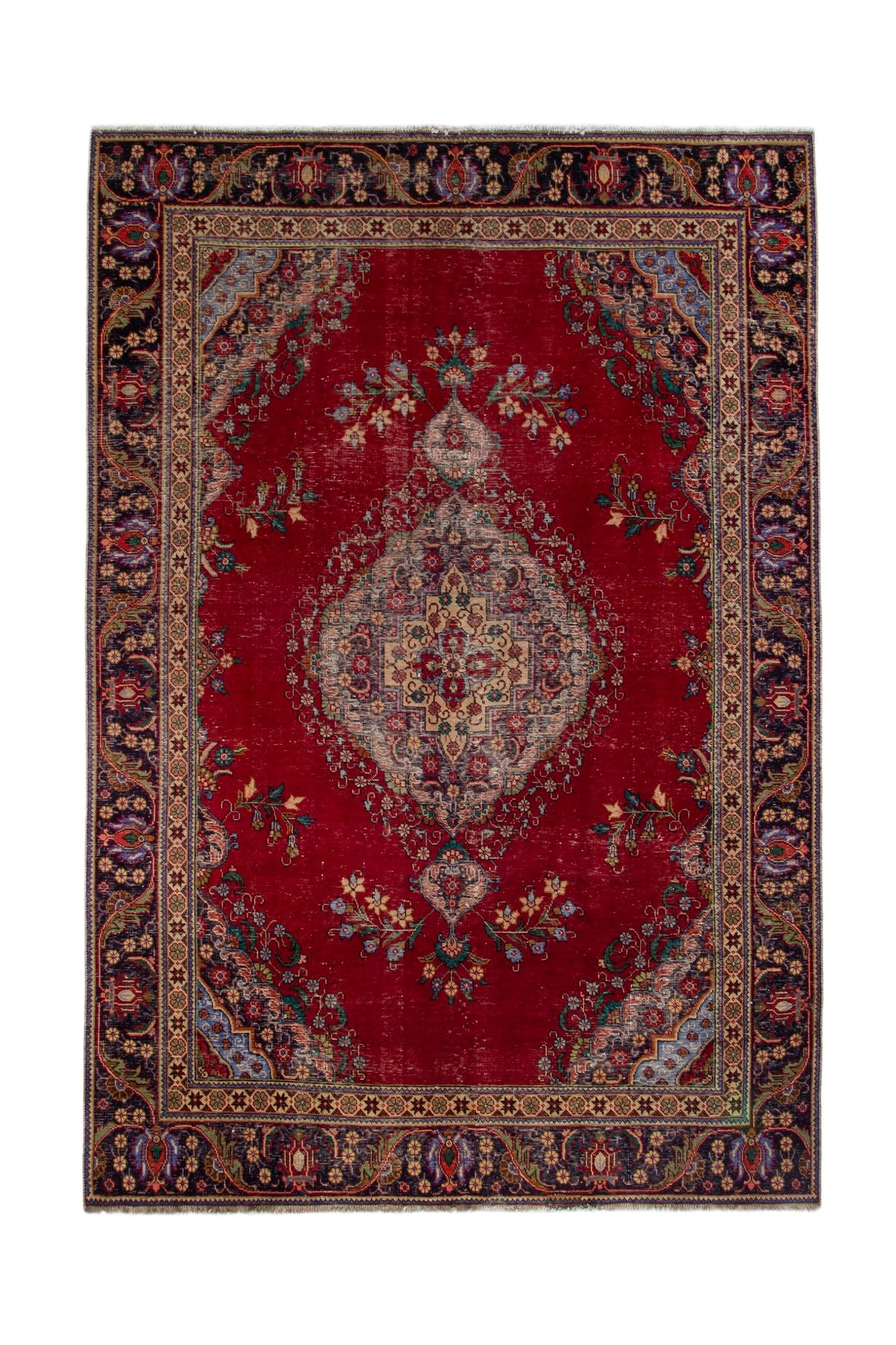 4086, Persian Tabriz Oversized Rug