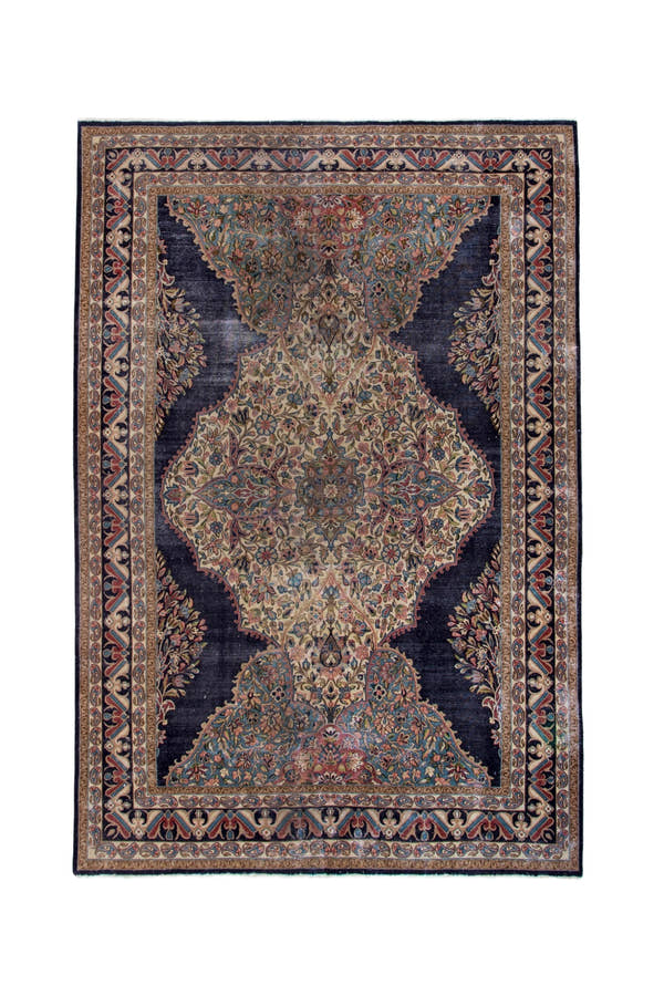 4087, Persian Kerman Oversized Rug