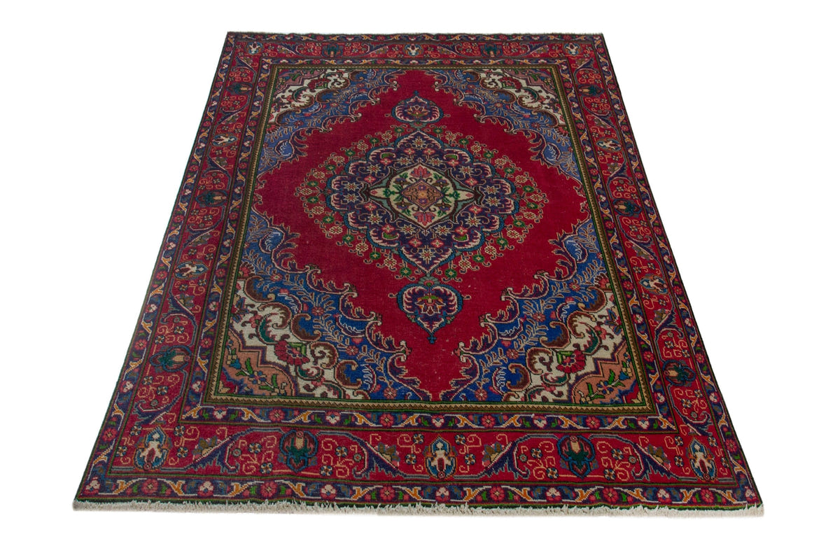 4111, Persian Tabriz Area Rug