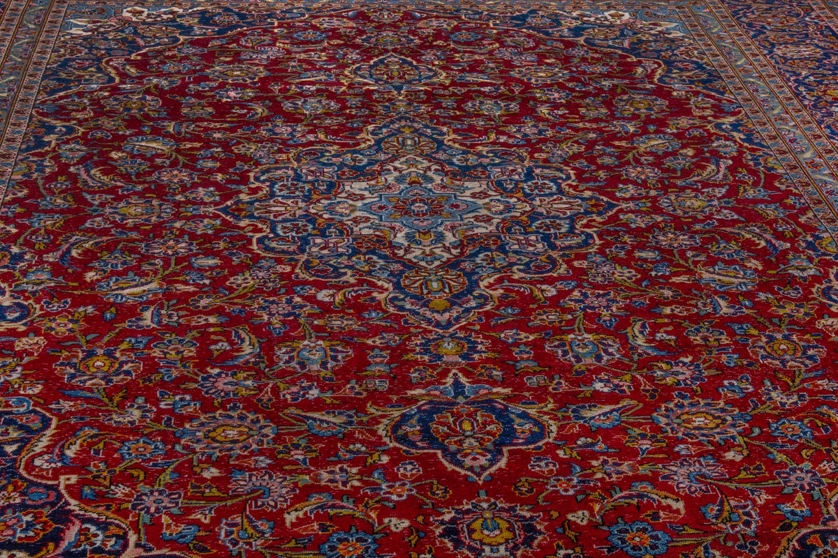 4113, Persian Kashan Oversized Rug