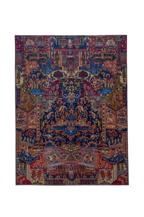 4114, Persian Kashmar Oversized Rug