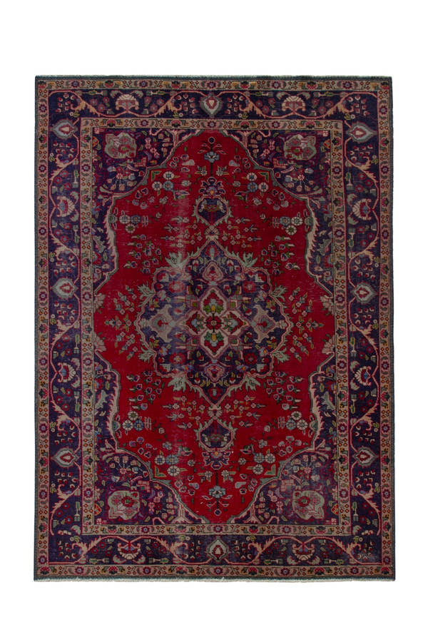 4123, Persian Tabriz Area Rug