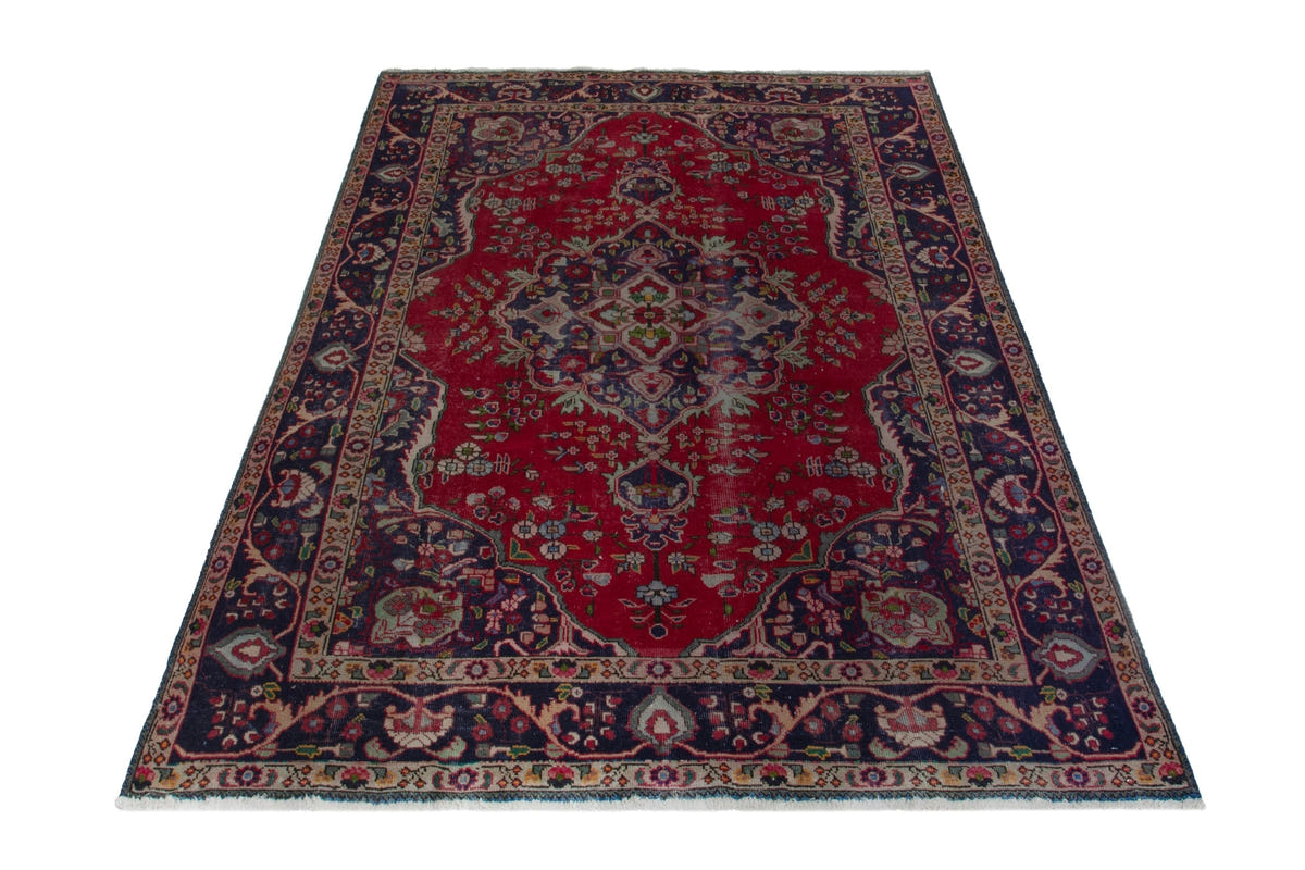 4123, Persian Tabriz Area Rug