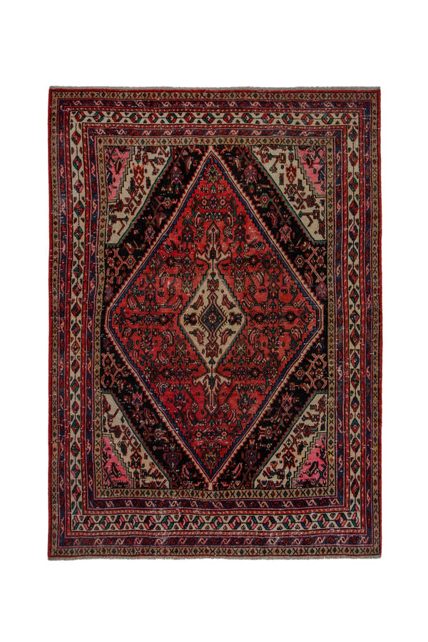 4128, Persian Hamadan Oversized Rug
