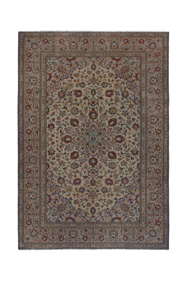4133, Persian Kashan Oversized Rug
