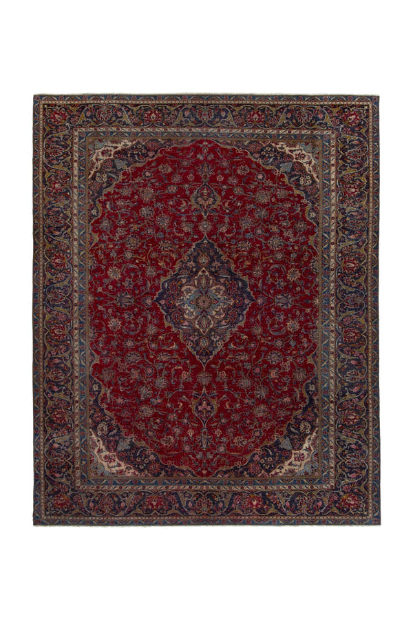 4142, Persian Kashan Oversized Rug
