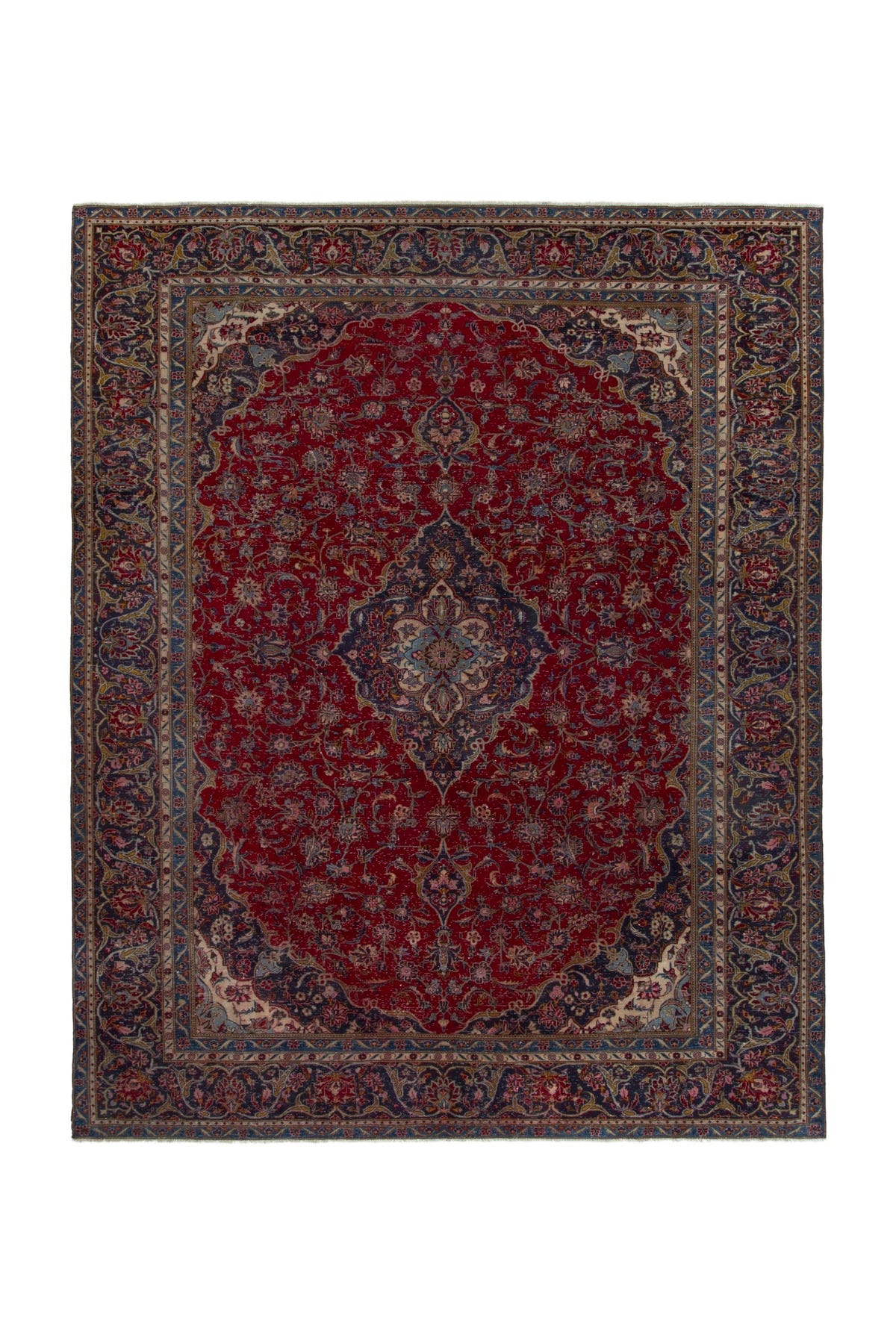 4142, Persian Kashan Oversized Rug