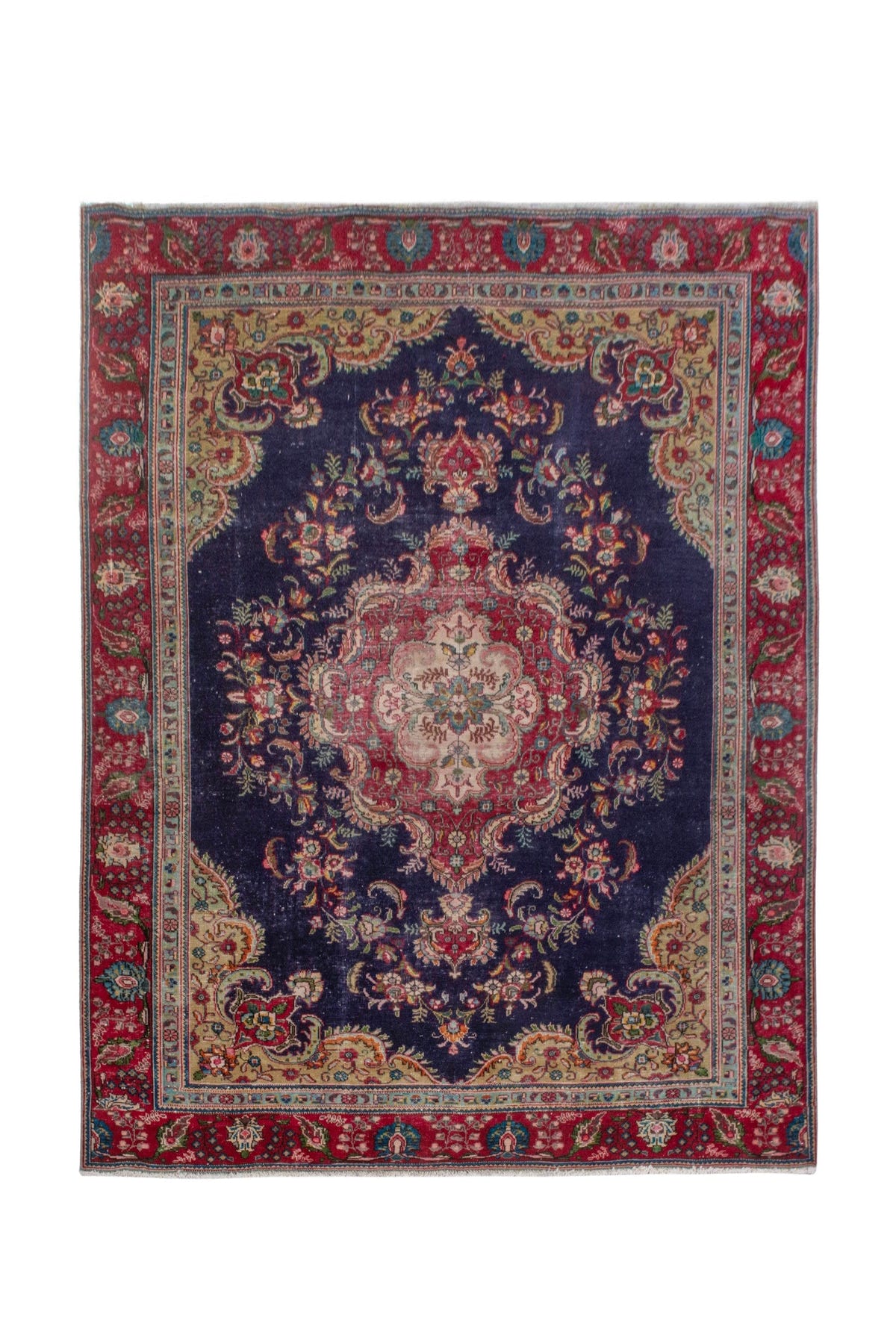 4152, Persian Tabriz Oversized Rug