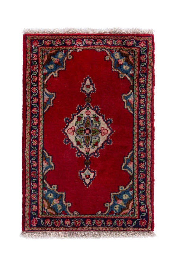 4170, Persian Hamadan Mini Rug