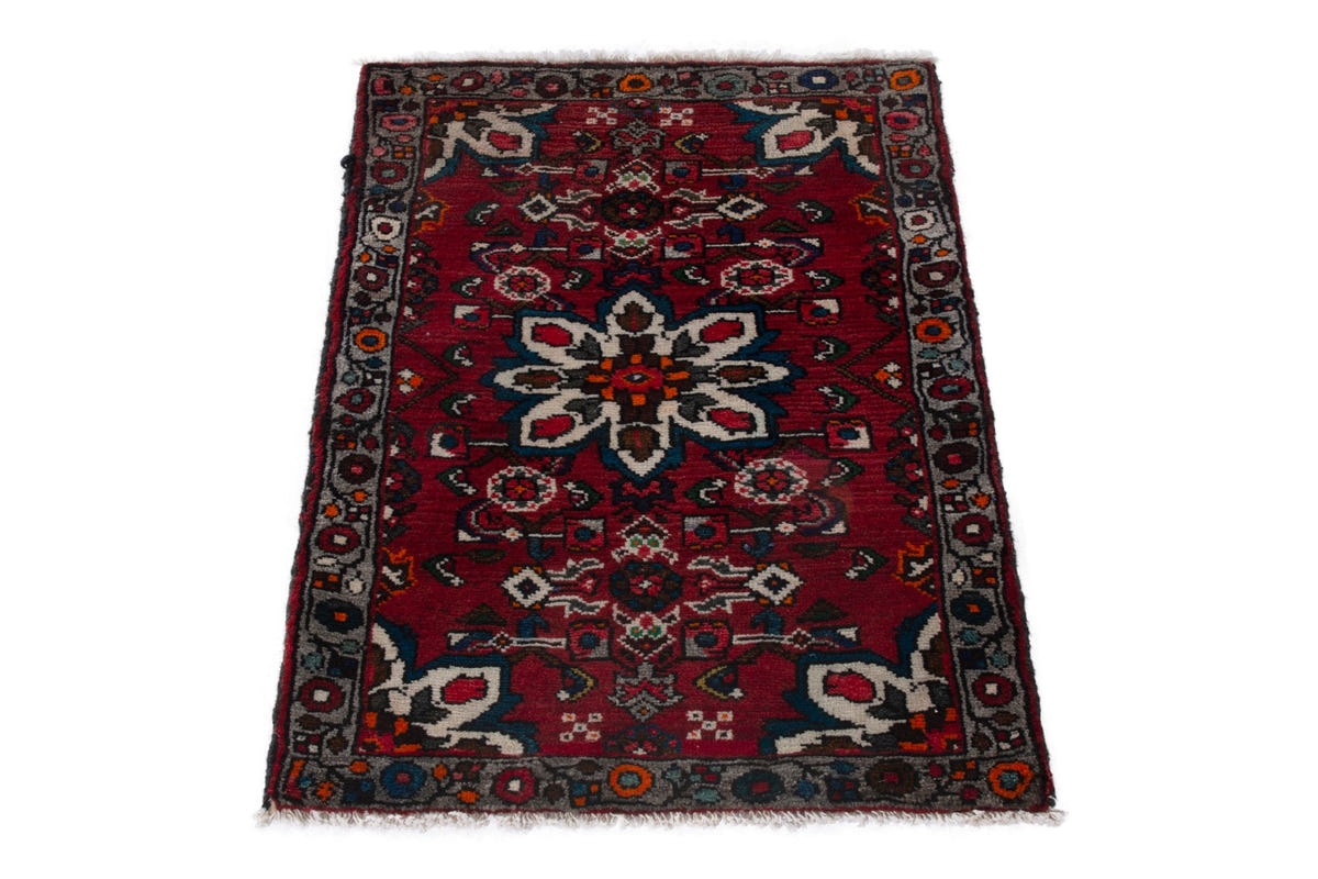 4172, Persian Bakhtiari Mini Rug