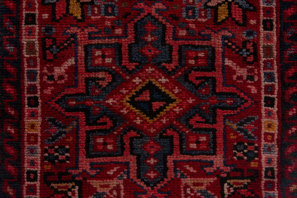 4173, Persian Gharajeh Mini Rug